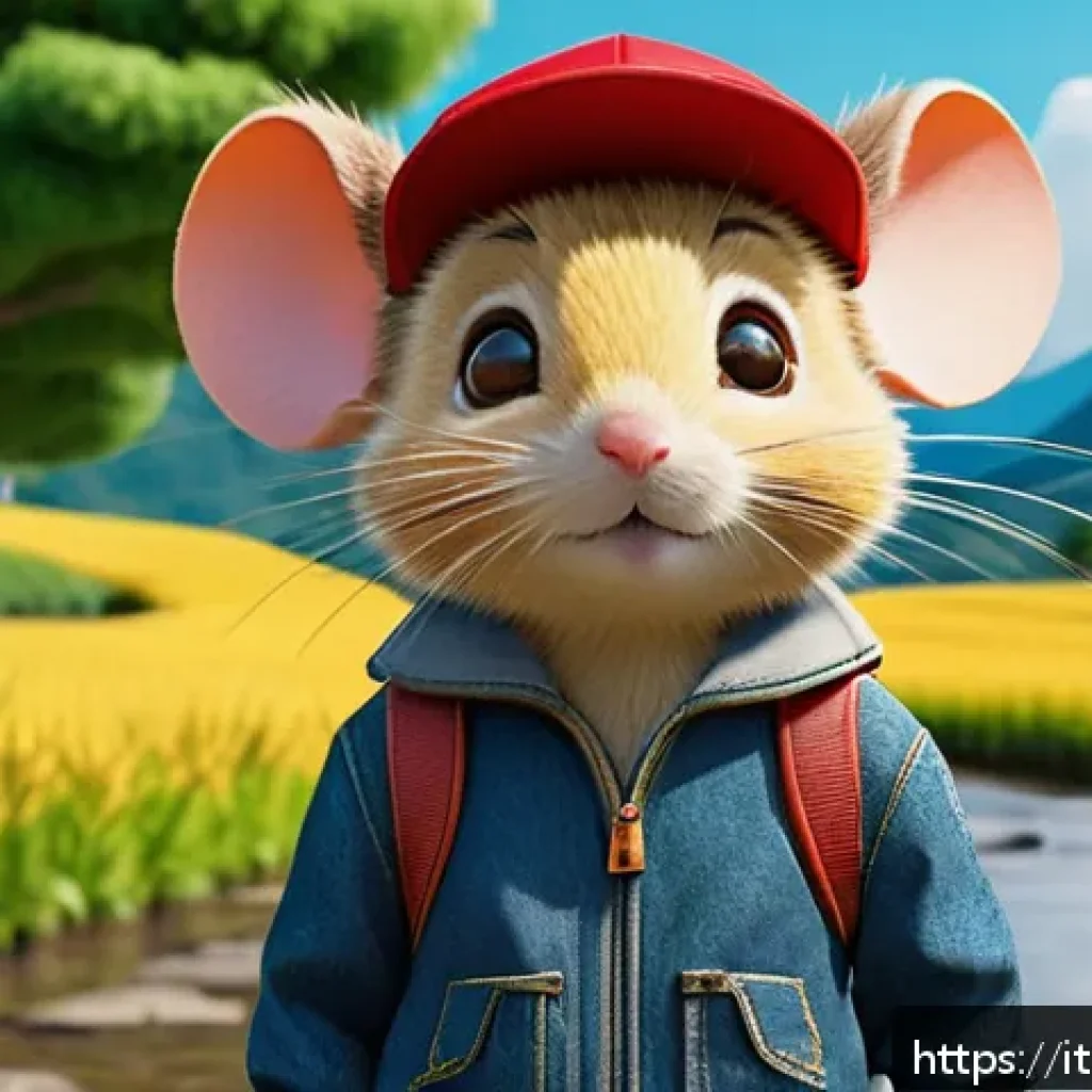 포켓몬스터 애니메이션 첫 방영 에피소드 분석 - A vibrant and colorful animation scene featuring a young boy with spiky dark hair and a red cap, wea...